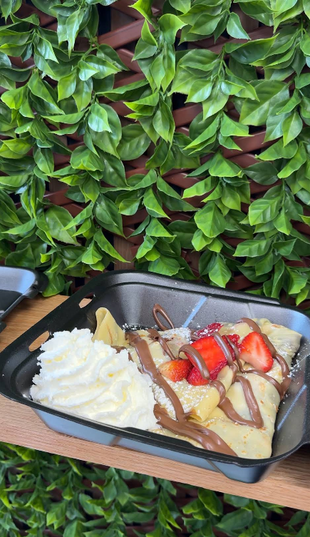 A freshly prepared dish ordered by one of our customers